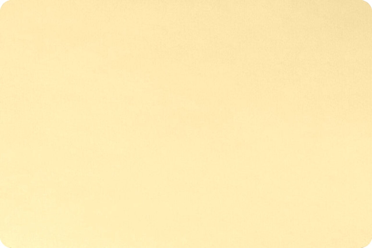 Fabric Shannon Butter 90" Extra Wide Solid Cuddle 3 by the Quarter Yard C390-BUTTER